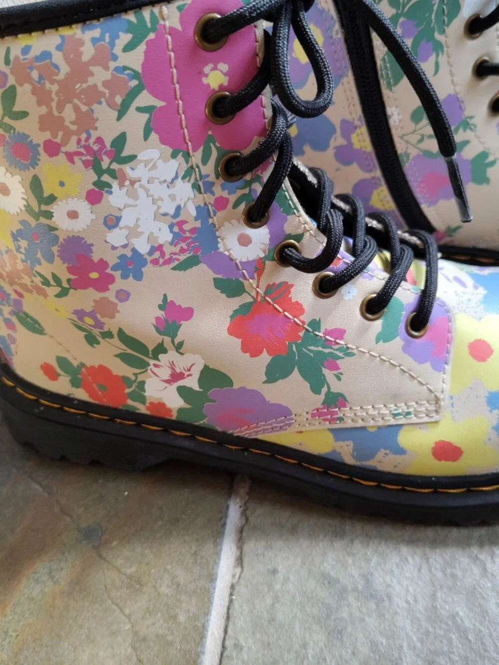 Dr. Martens Floral Boots 36 EUR